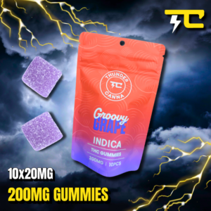 GRAPE 200MG GUMMIES