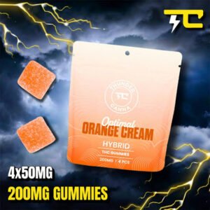 Thunder Canna - 200mg Gummies - Orange